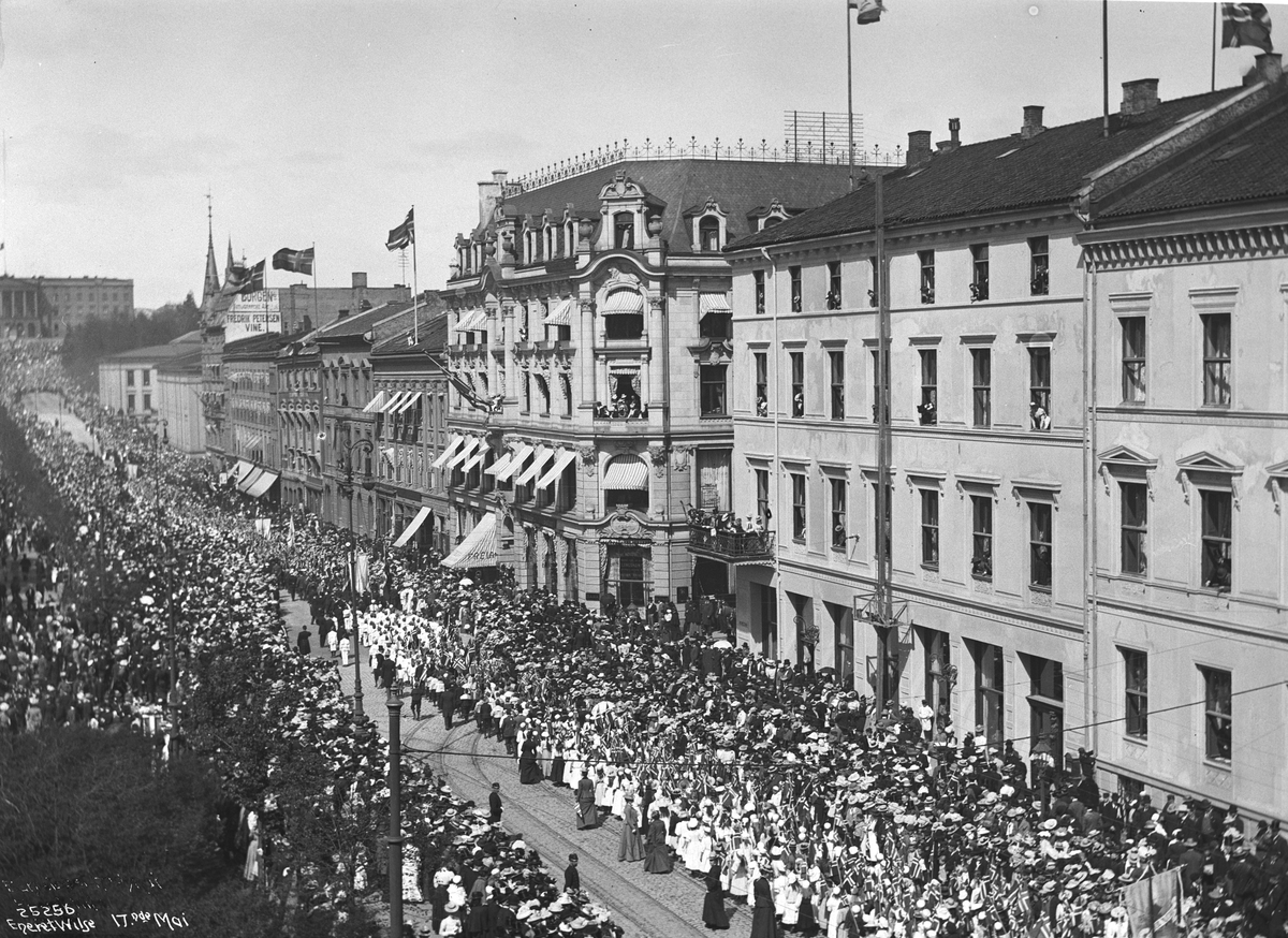 Anders Beer Wilse, Prot: 17de Mai CarlJohan 1901