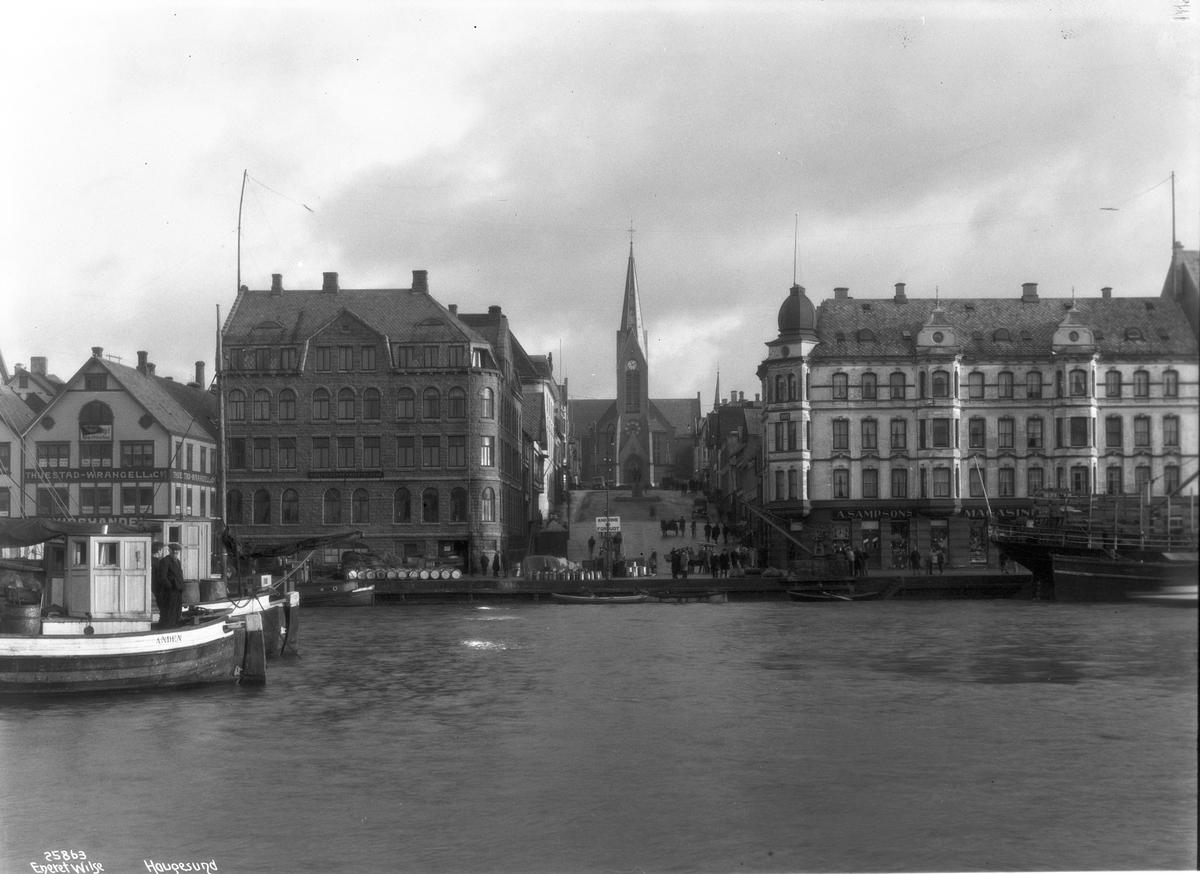 Anders Beer Wilse, Prot: Haugesund, fra havnen
