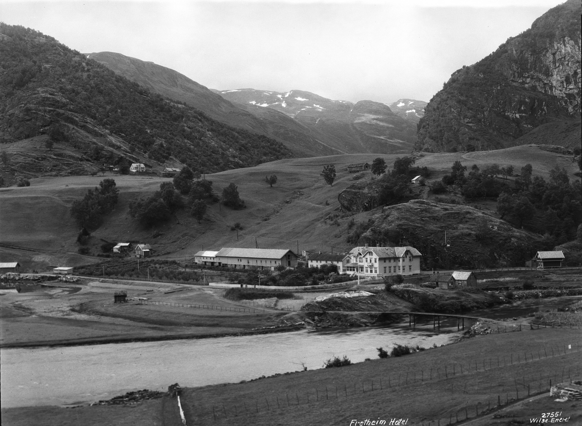 Anders Beer Wilse, Prot: Bergensbanen - Fretheim Hotel, Aurland