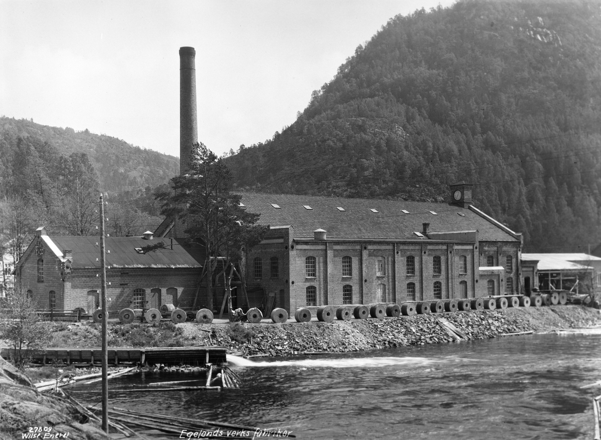 Anders Beer Wilse, Prot: Byerne - Risør, Egelands verk fabrik