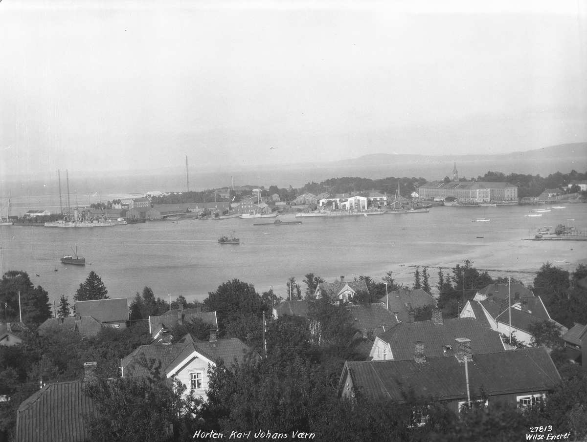 Anders Beer Wilse, Prot: Byerne - Horten, Karl Johans Værn