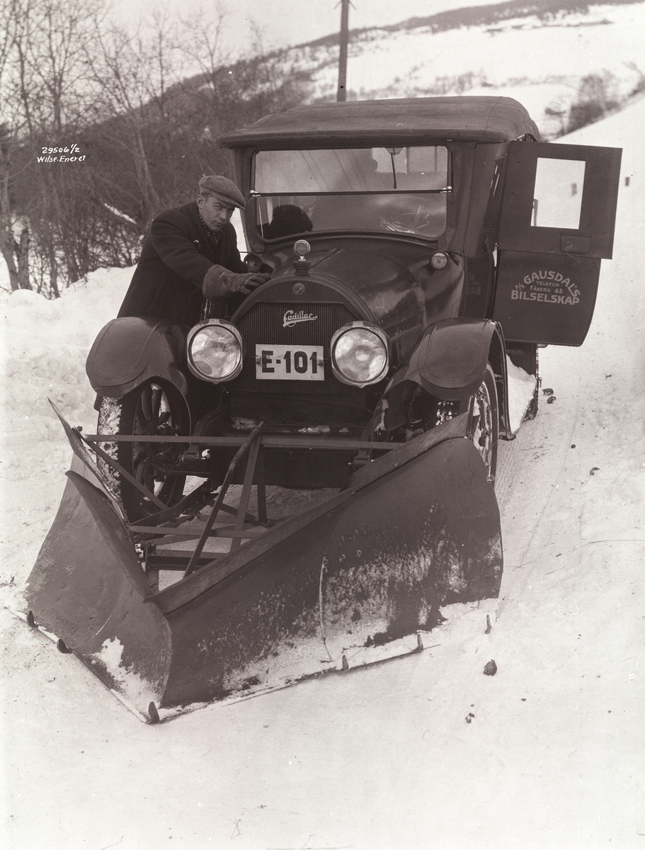 Anders Beer Wilse, Prot: Gausdal Vestre, automobil med plog