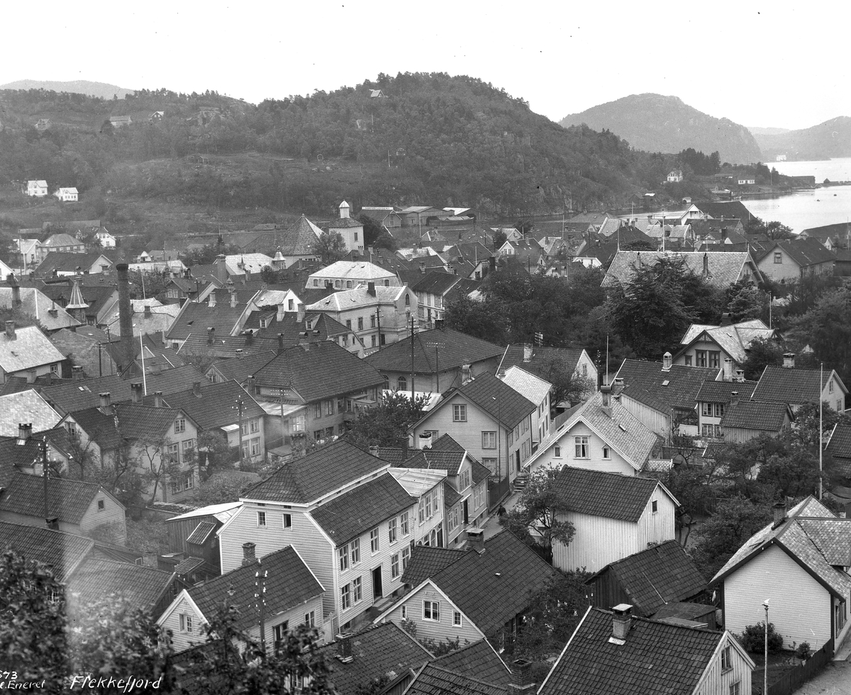 Anders Beer Wilse, Prot: Flekkefjord, panorama