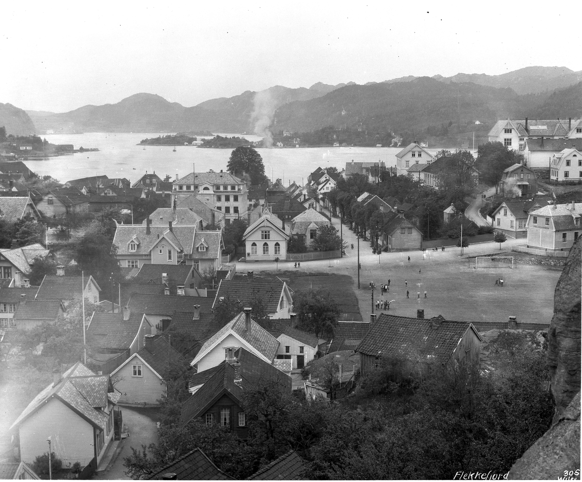Anders Beer Wilse, Prot: Flekkefjord, panorama