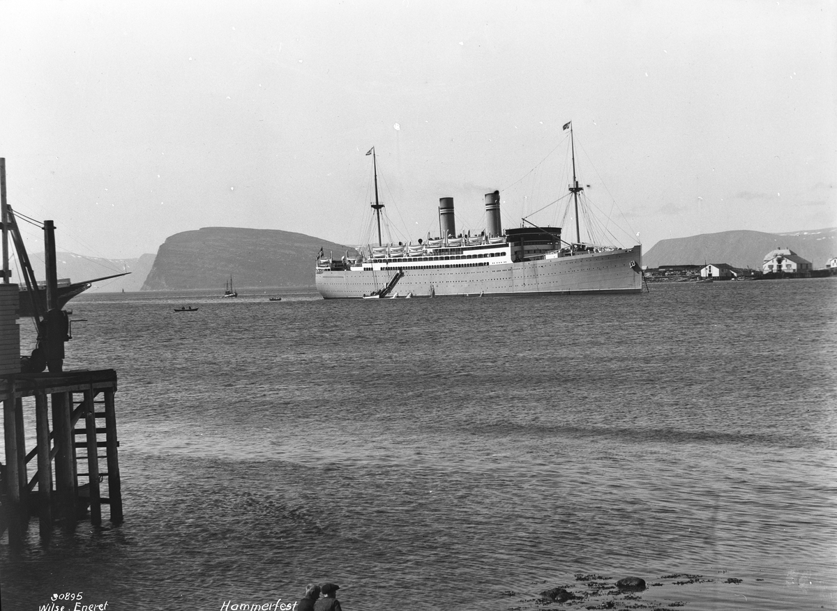 Anders Beer Wilse, Prot: Stavangerfjords Nordkaptur, Hammerfest