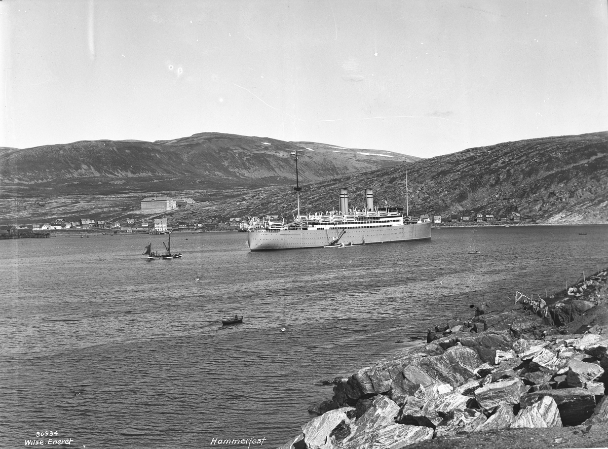 Anders Beer Wilse, Prot: Stavangerfjords Nordkaptur, Hammerfest