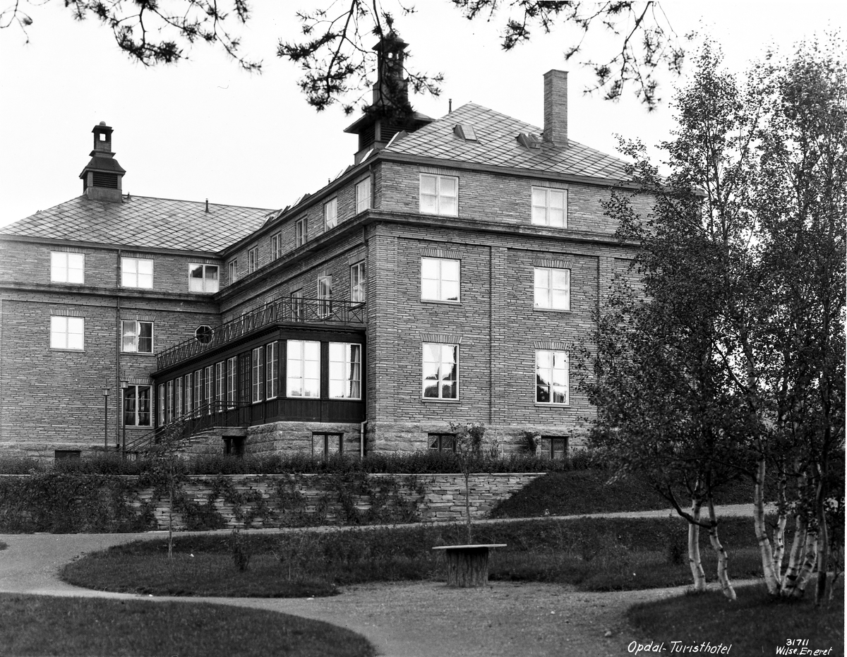Anders Beer Wilse, Prot: Trøndelag - Opdal Turisthotel