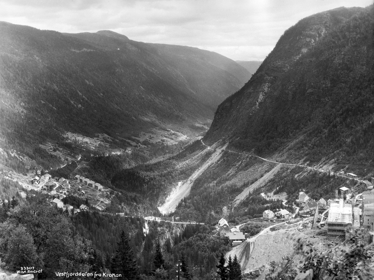 Anders Beer Wilse, Prot: Telemark - Vestfjorddalen fra Krokan