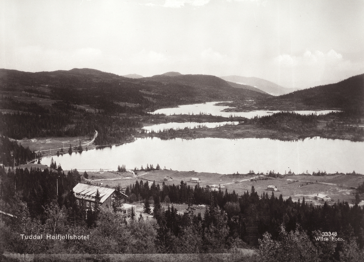 Anders Beer Wilse, Prot: Telemark - Tuddal høifjeldshotel, oversigt pan