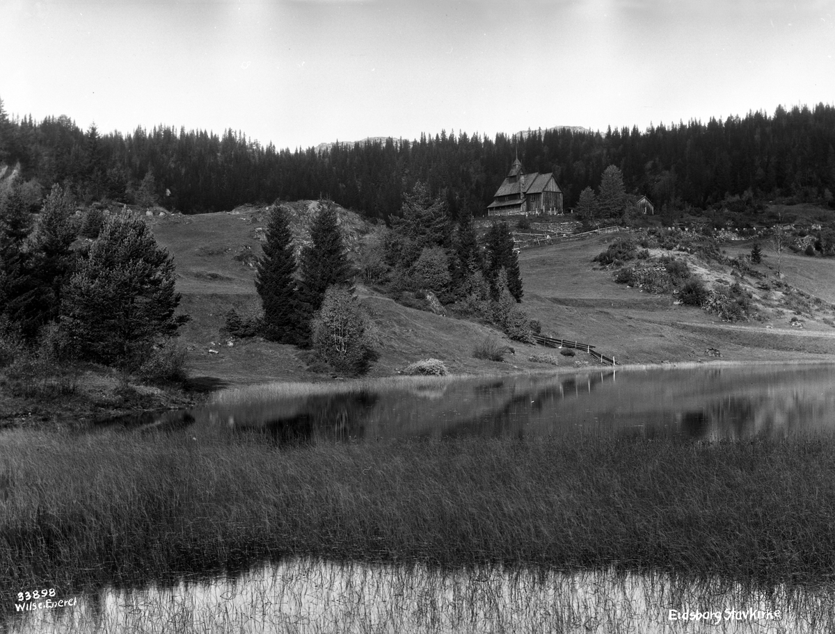 Anders Beer Wilse, Prot: Telemark - Eidsborg stavkirke
