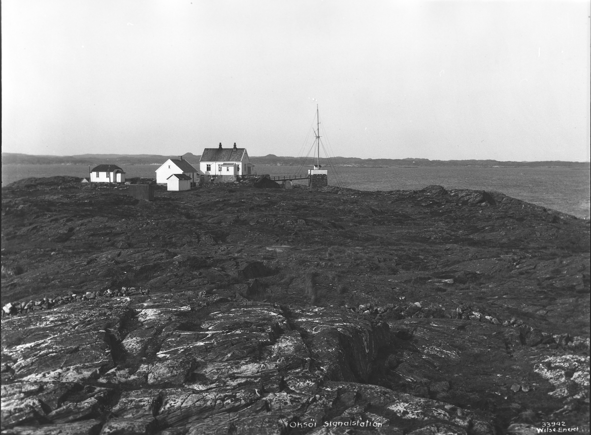 Anders Beer Wilse, Prot: Sørlandet - Oksø signalstation