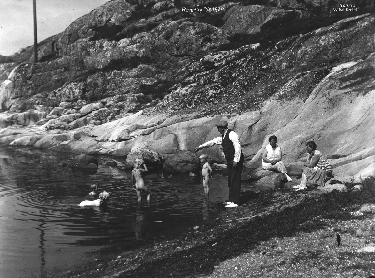 Anders Beer Wilse, Prot: Sørlandet - Ramsøy, badesene