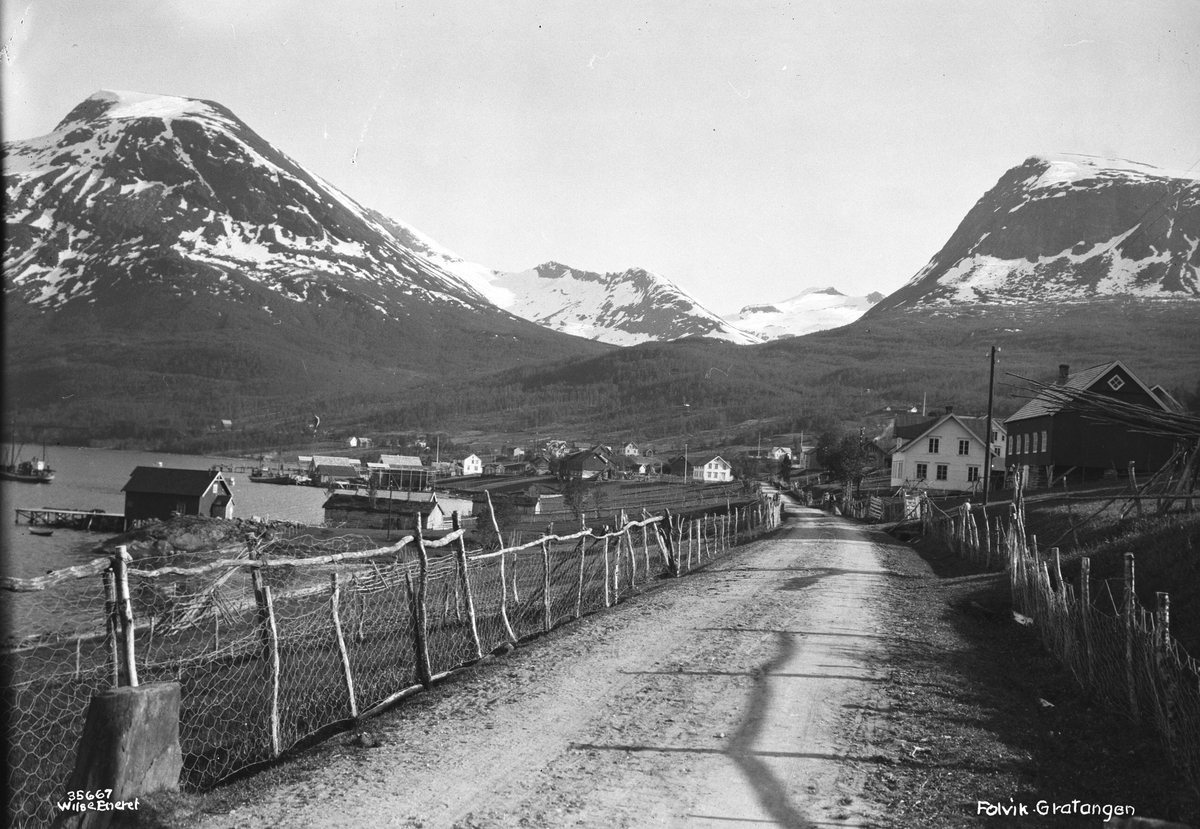 Anders Beer Wilse, Prot: Gratangen, Folvik