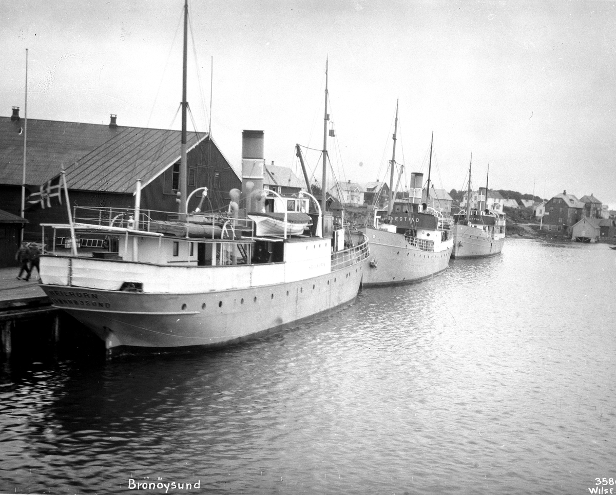 Anders Beer Wilse, Prot: Brønnøysund, brygge