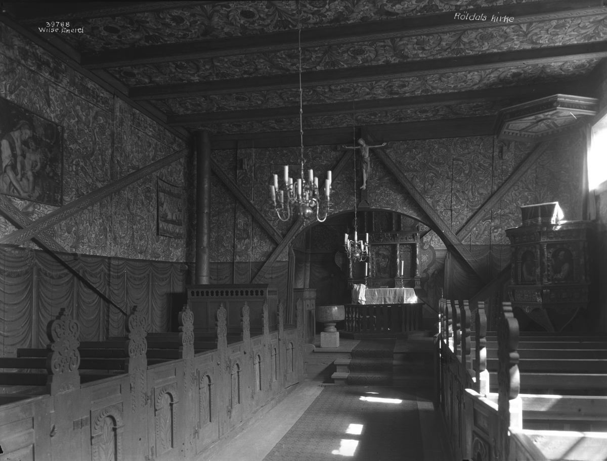 Anders Beer Wilse, Prot: Røldals kirke inter