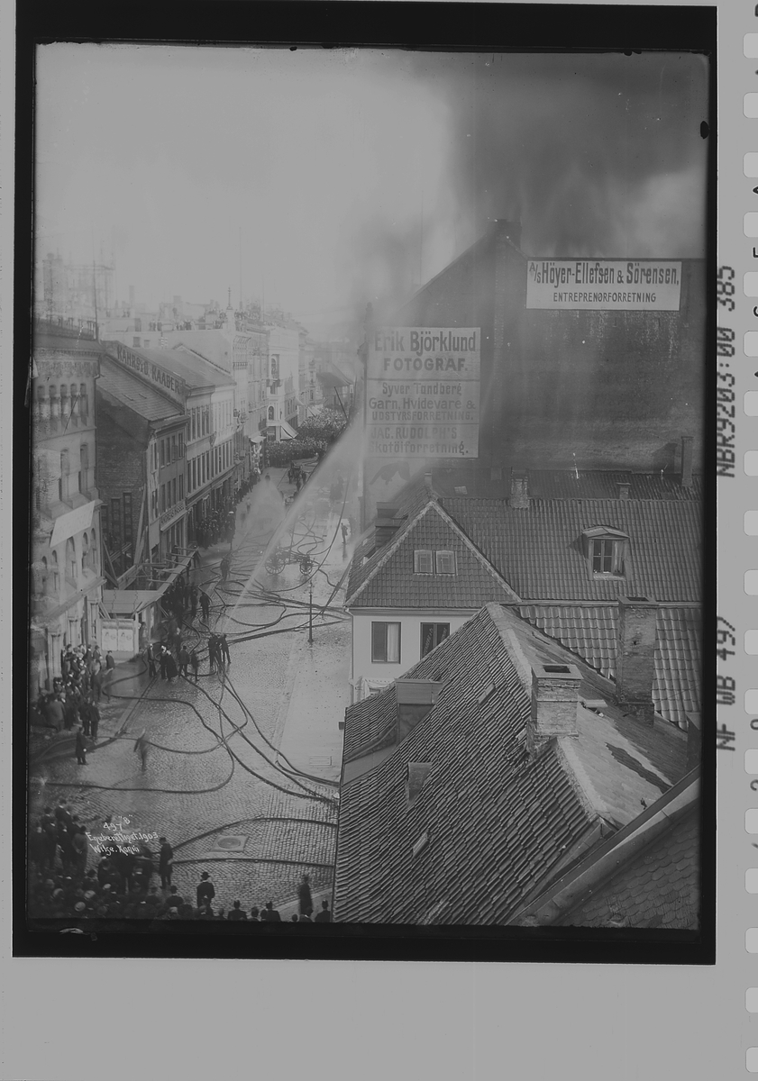 Anders Beer Wilse, Prot: Branden Kongensgade sep. 15 de