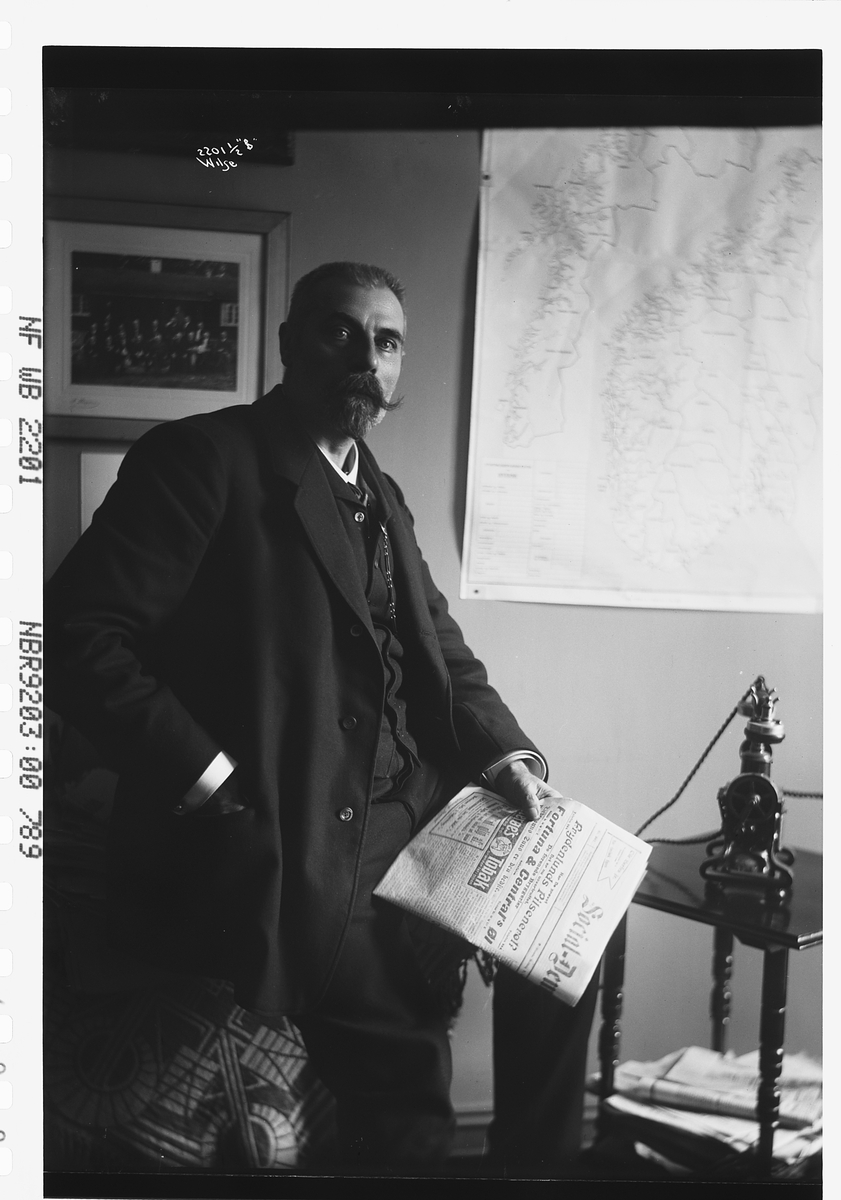 Anders Beer Wilse, Prot: Redaktør Jeppesen