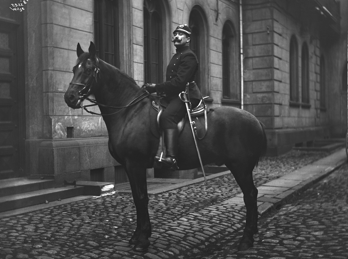 Anders Beer Wilse, Prot: Ridende Politi