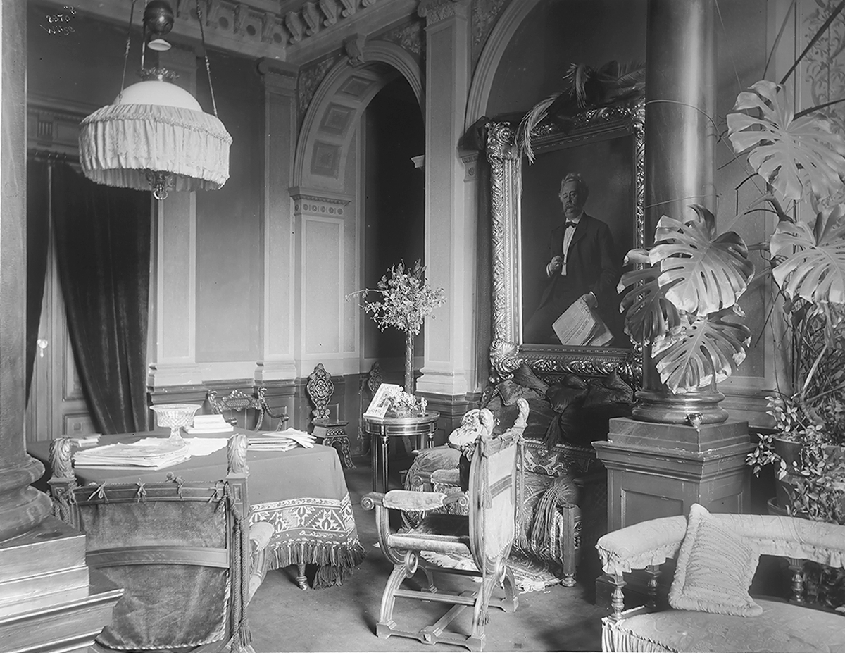 Anders Beer Wilse, Prot: Astrup Hall værelse