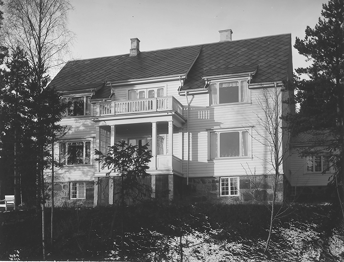 Anders Beer Wilse, Prot: Fru Marshmands Villa Slemdal