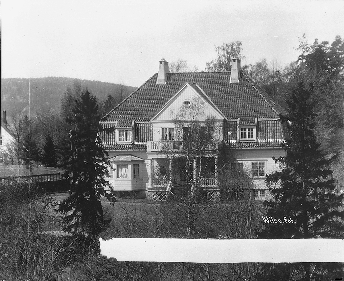 Anders Beer Wilse, Prot: Kapt Wedell Jarlsberg Villa Madserud
