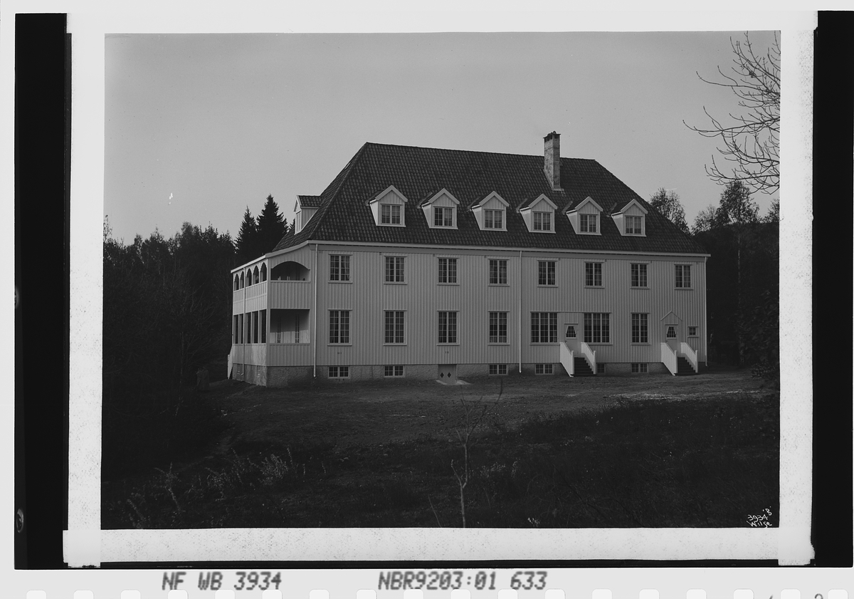 Anders Beer Wilse, Prot: Frk. Lindbeck Hansens Skole Solvang Bygningen