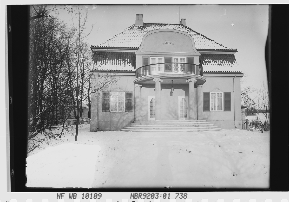 Anders Beer Wilse, Prot: Sagens Villa