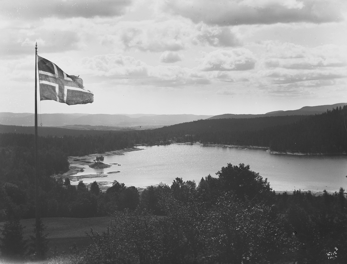 Anders Beer Wilse, Konv: Stemning Stordammen fra hotellet