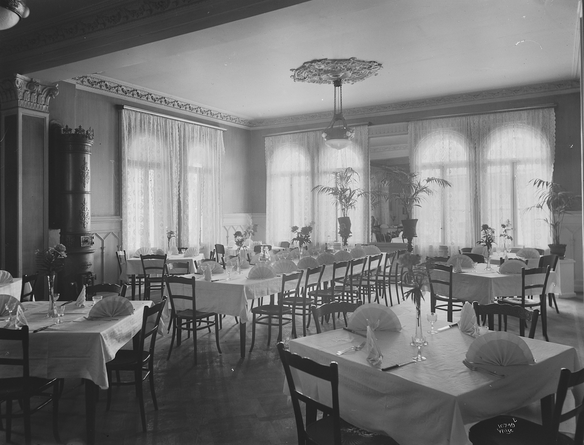 Anders Beer Wilse, Konv: Central hotel, Spisesal