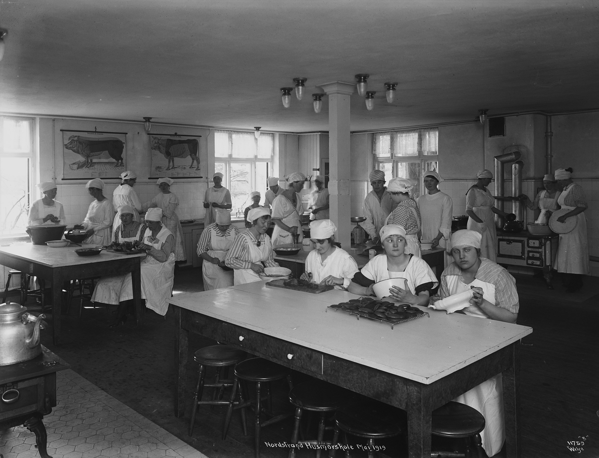 Anders Beer Wilse, Konv: Nordstrands husmorskole/store kjøkkenet