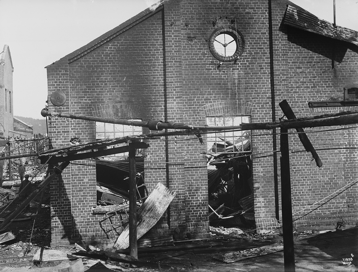 Anders Beer Wilse, Konv: Engene / brandtomt pano 2