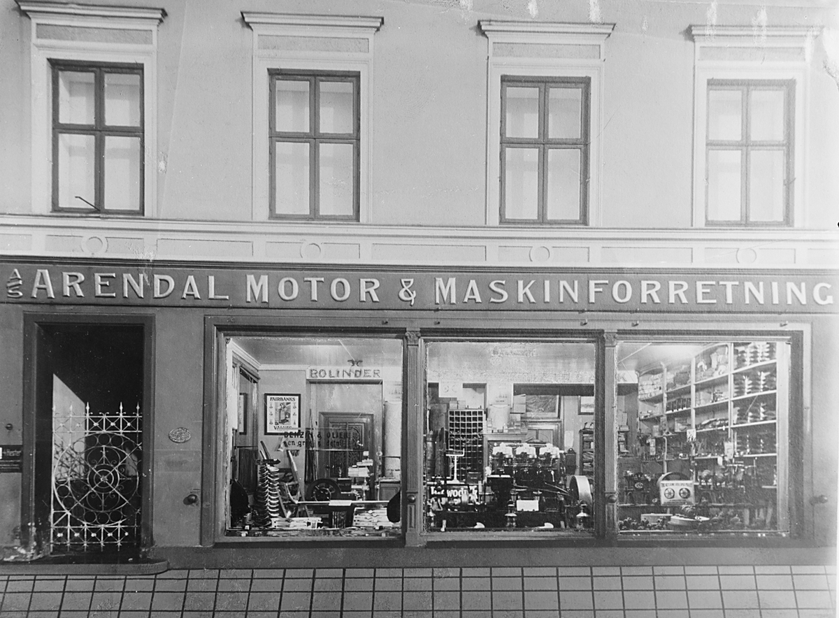 Anders Beer Wilse, Prot: Arendal Motor Maskinfor