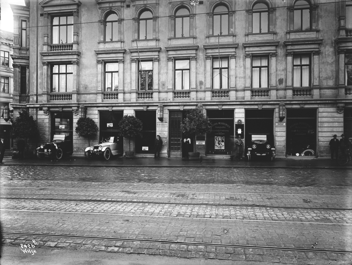 Anders Beer Wilse, Konv: Magnus Mortensens automobilforretning