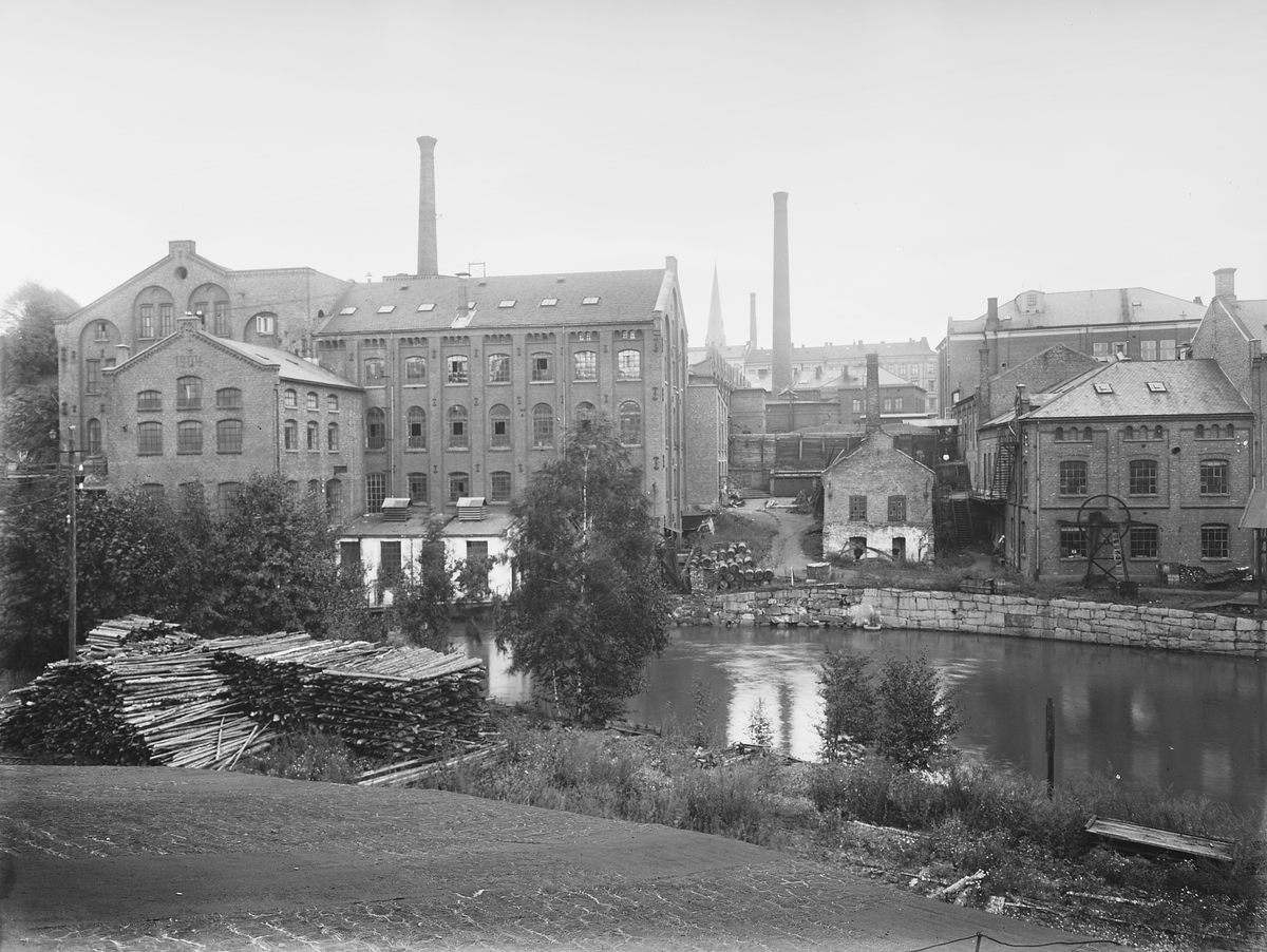 Anders Beer Wilse, Kovn: Seildugsfabrikken panorama