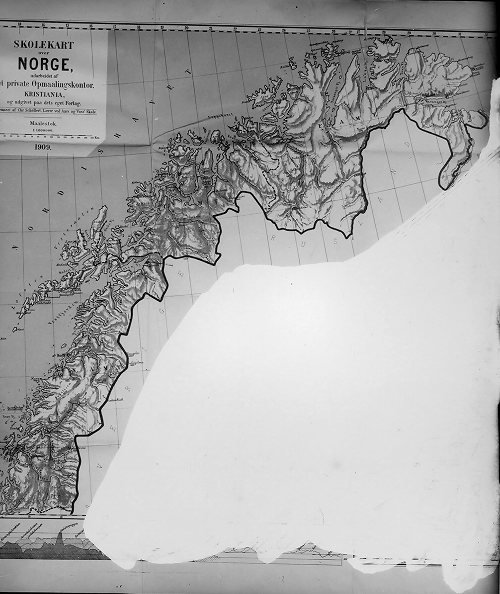 Anders Beer Wilse, Konv: Kart Nord Norge