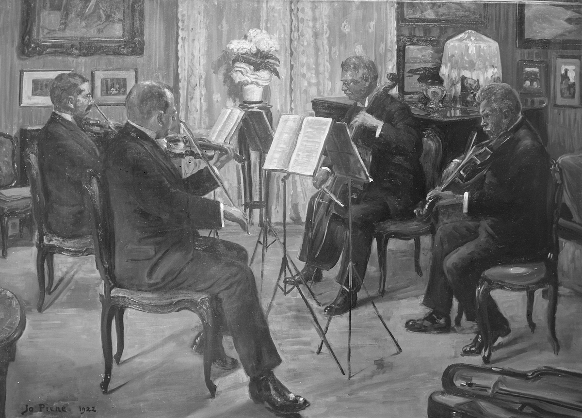 Anders Beer Wilse, Prot: Christophersen, kontorsjef maleri