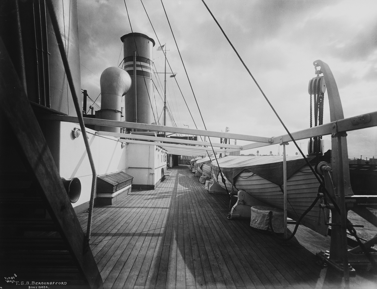Anders Beer Wilse, Prot: Amerikalinjen, Bergensfjord, copi