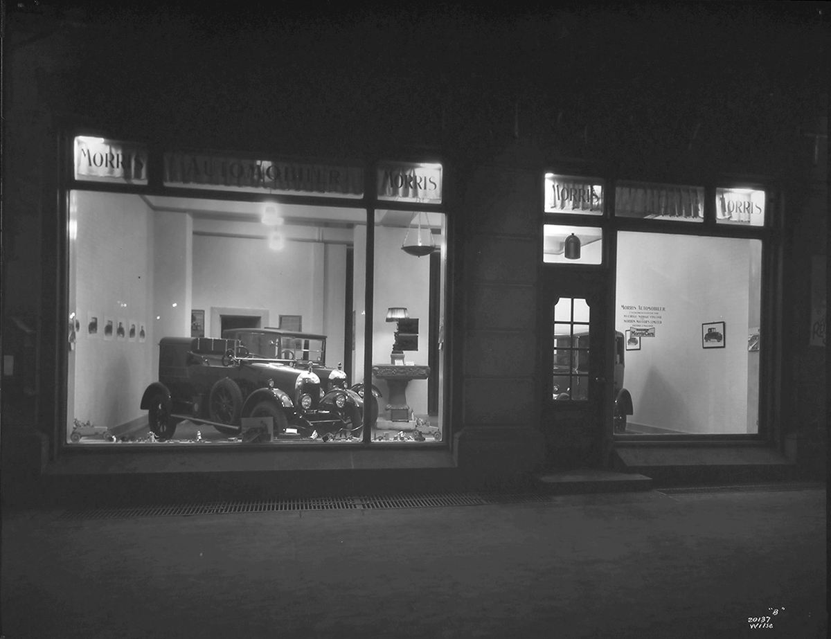 Anders Beer Wilse, Konv: Morris automobiler
