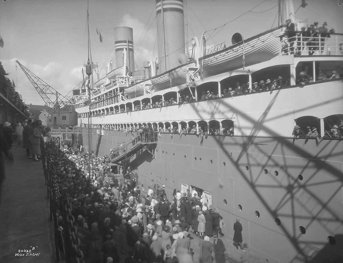Anders Beer Wilse, Prot: Stavangerfjord avgang