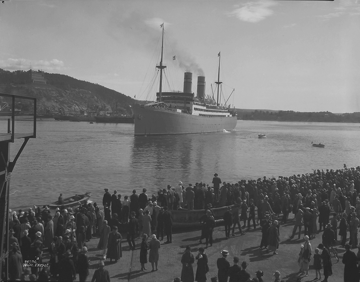 Anders Beer Wilse, Prot: Stavangerfjord avgang