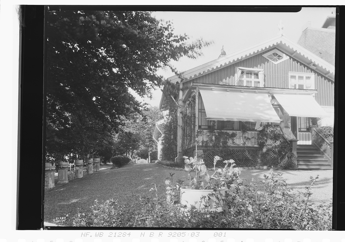 Anders Beer Wilse, Prot: Christiansen Konsul Villa Kr.sand