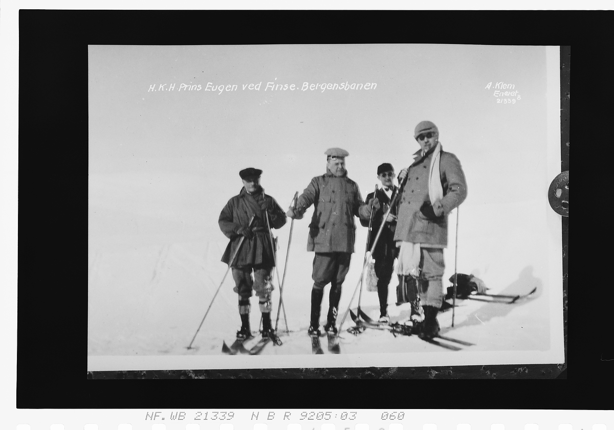 Anders Beer Wilse, Prot: Prins Eugen Finse
