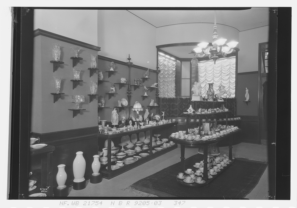 Anders Beer Wilse, Prot: Rosenthal A/S butik