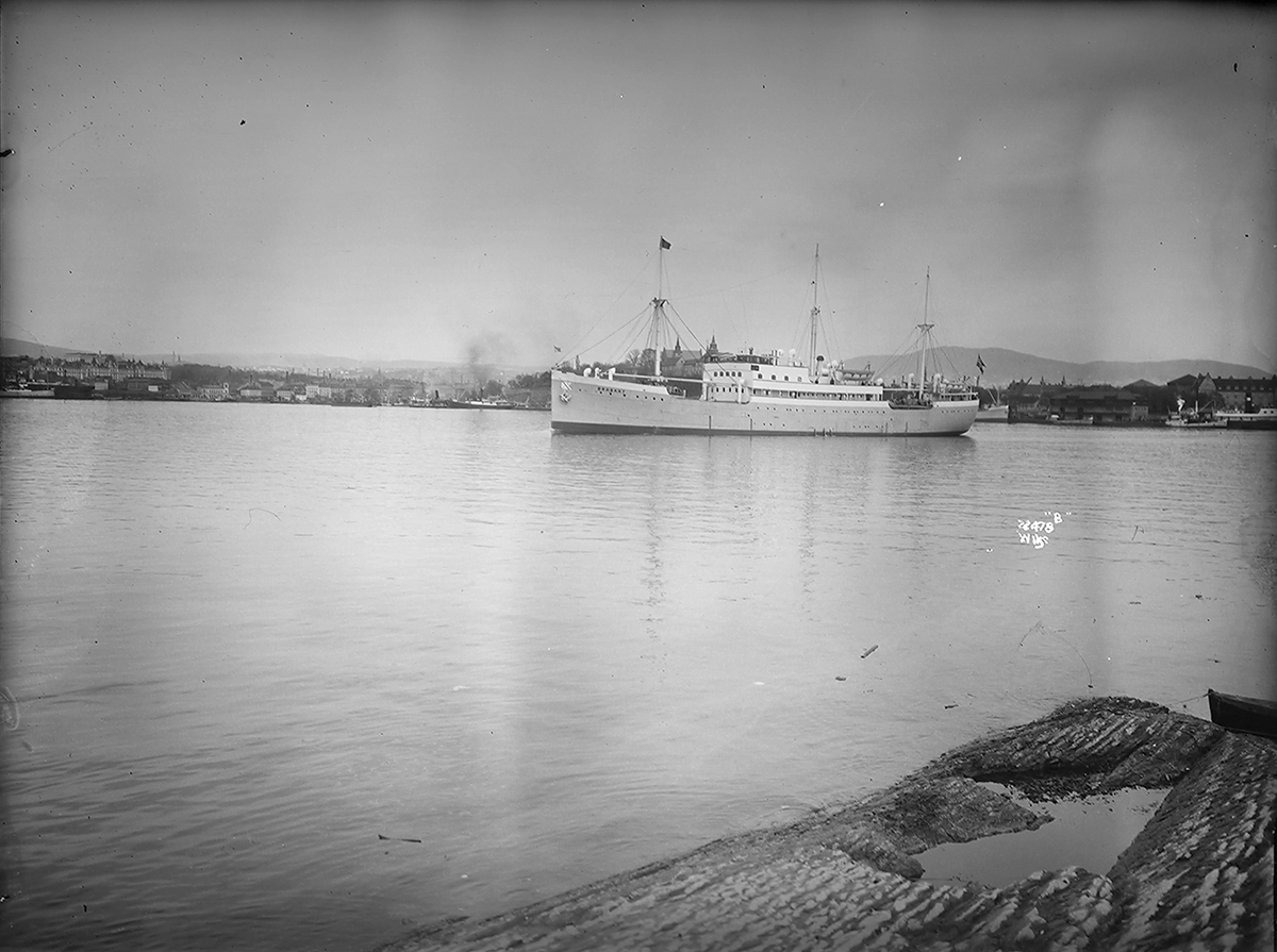 Anders Beer Wilse, Prot: Brabant. m.s Fru Olsen