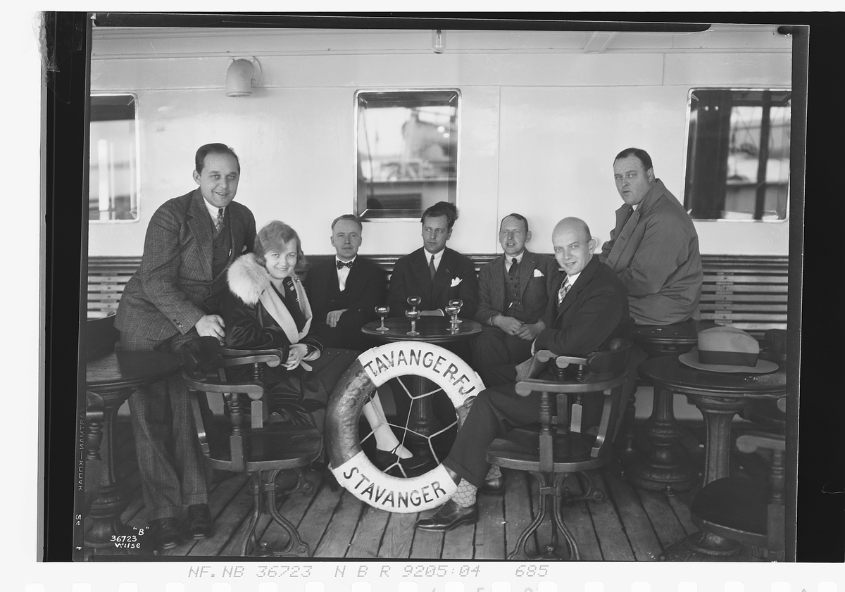 Anders Beer Wilse, Prot: Stavangerfjord gruppe