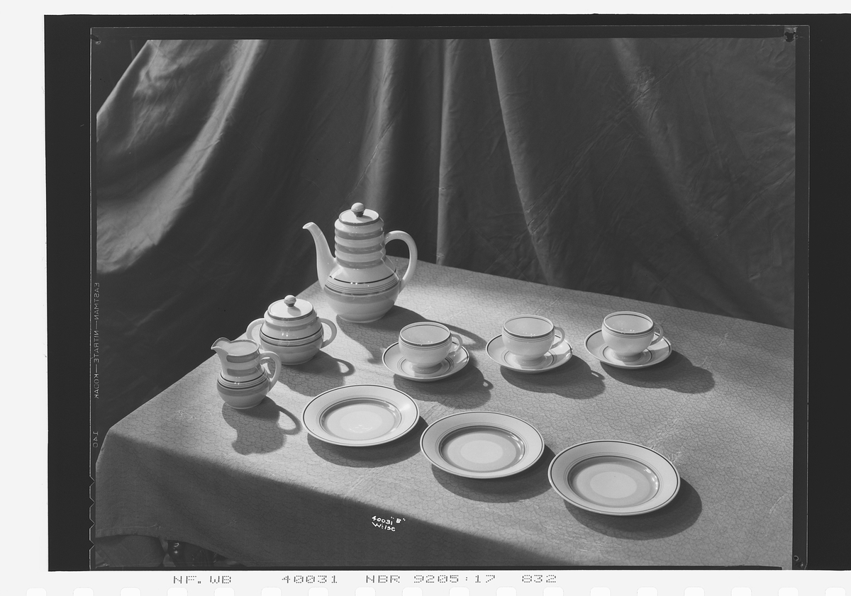 Anders Beer Wilse, Prot: Porsgrund Porselæn Kaffeservice