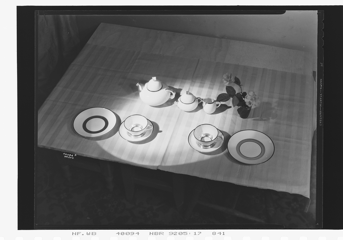 Anders Beer Wilse, Prot: Porsgrund Porselæn Kaffeservice