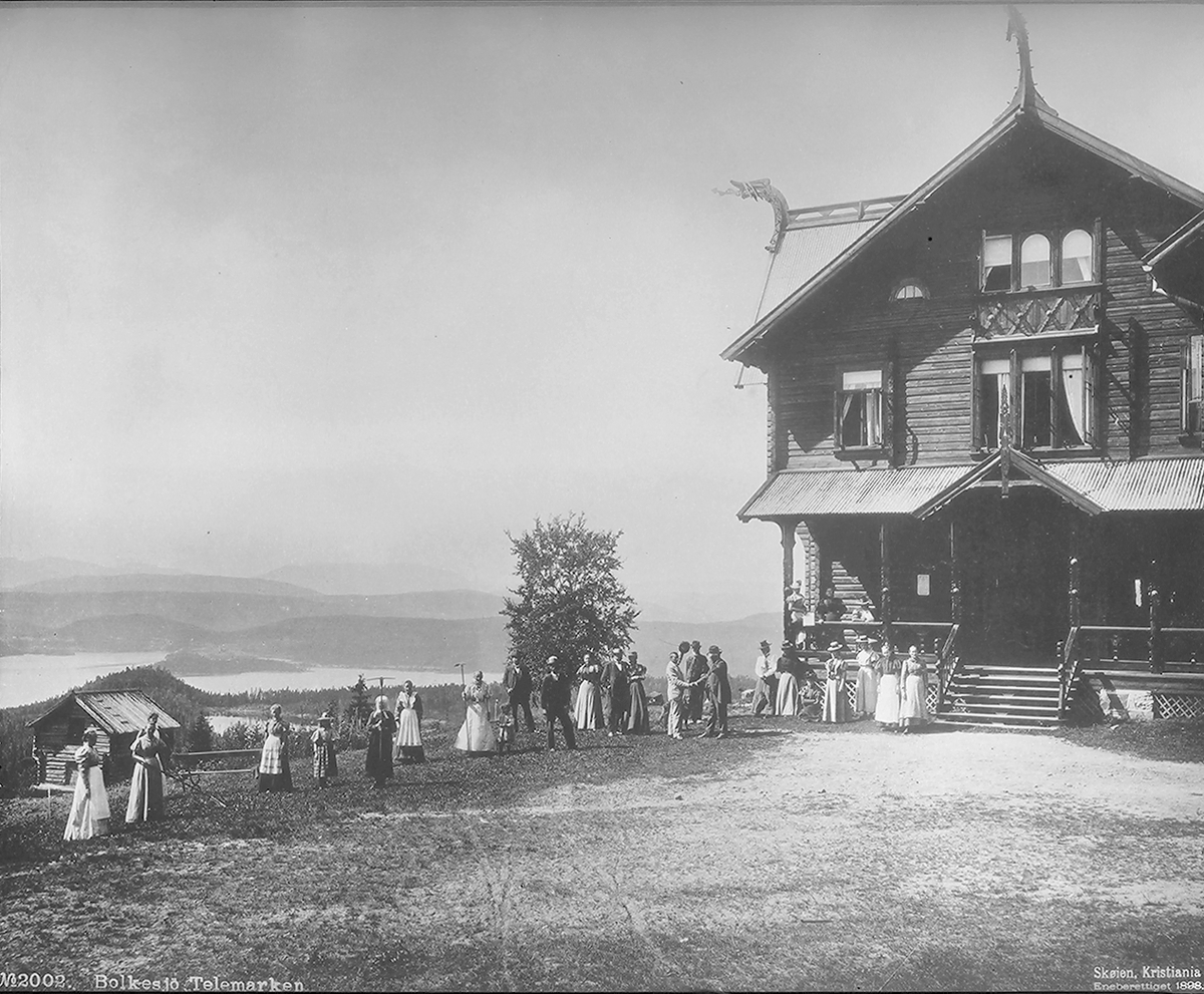 Anders Beer Wilse, Prot: Bolkesjø i 1898 copi