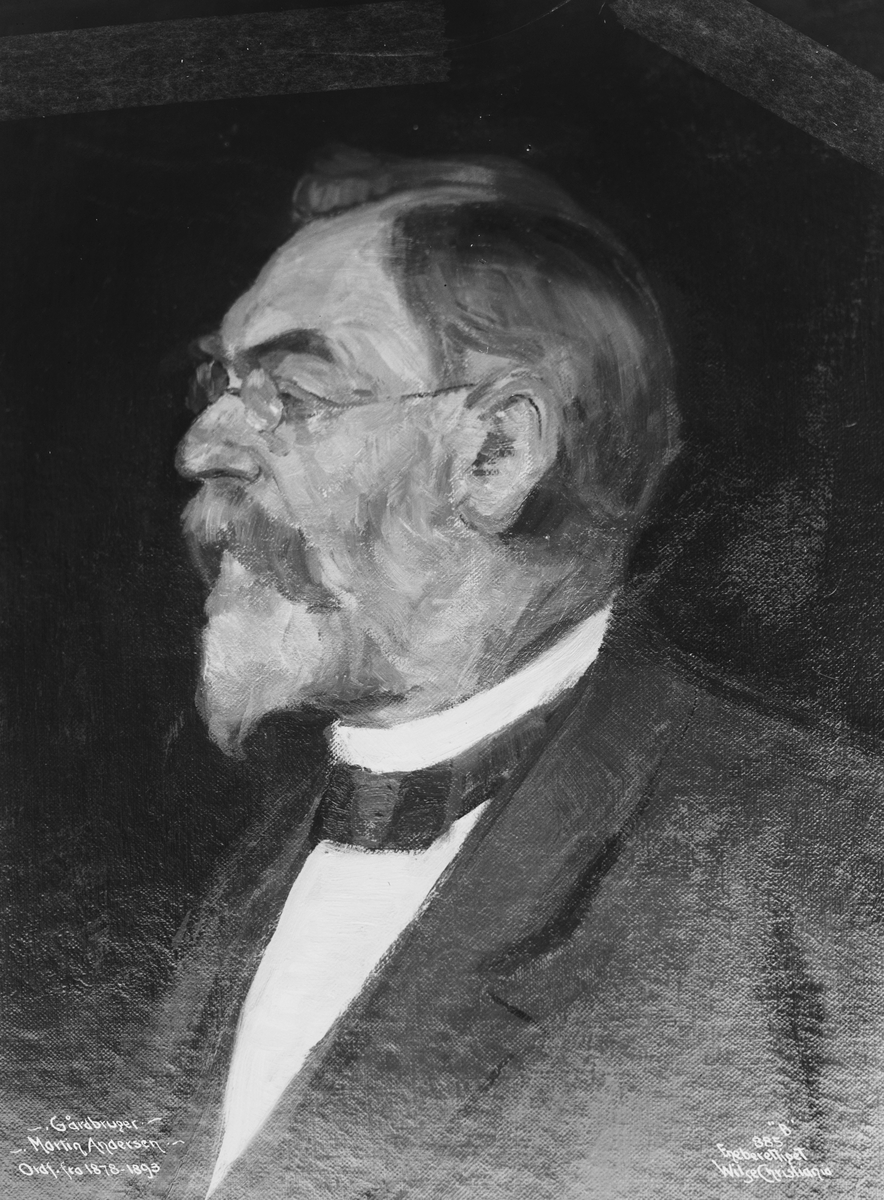 Anders Beer Wilse, Prot: Hofs kommune Ordfører Adolf Rogneby