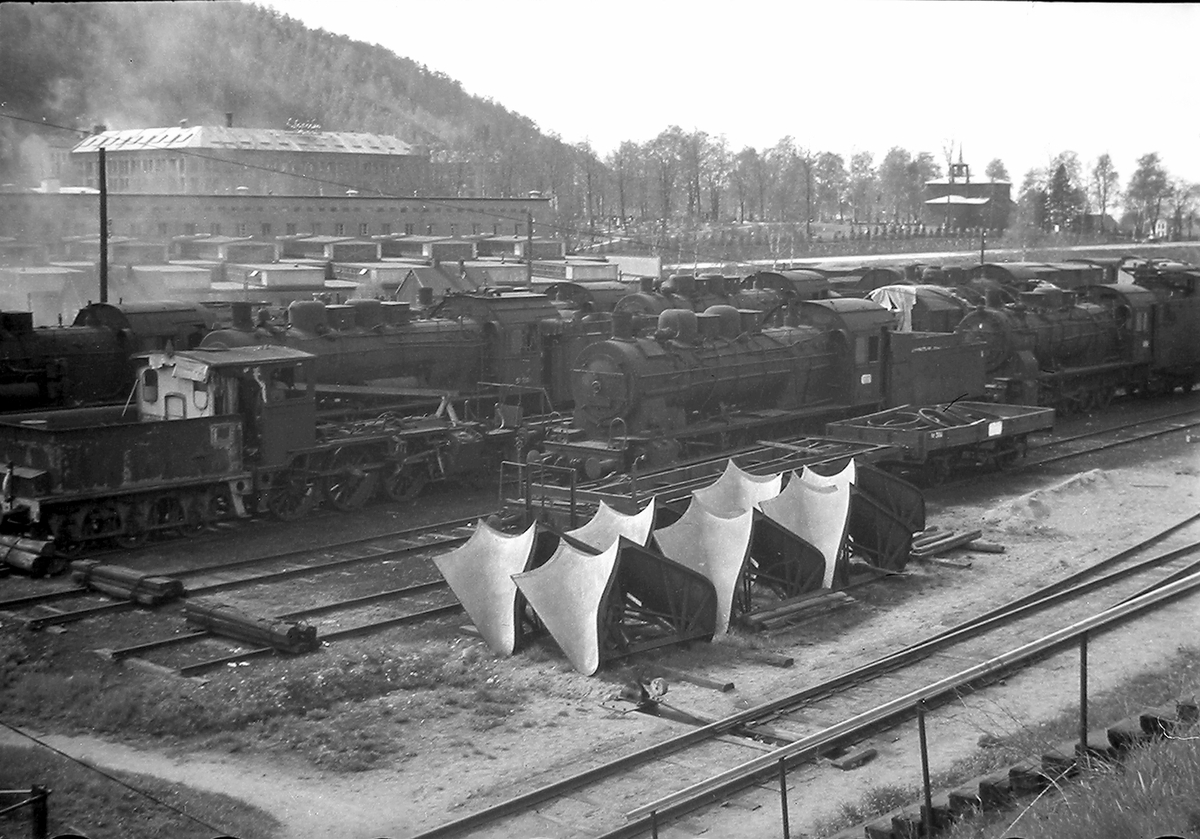Anders Beer Wilse, Prot: protokoll finnes ikke Register: Statsbanene Leica 1948